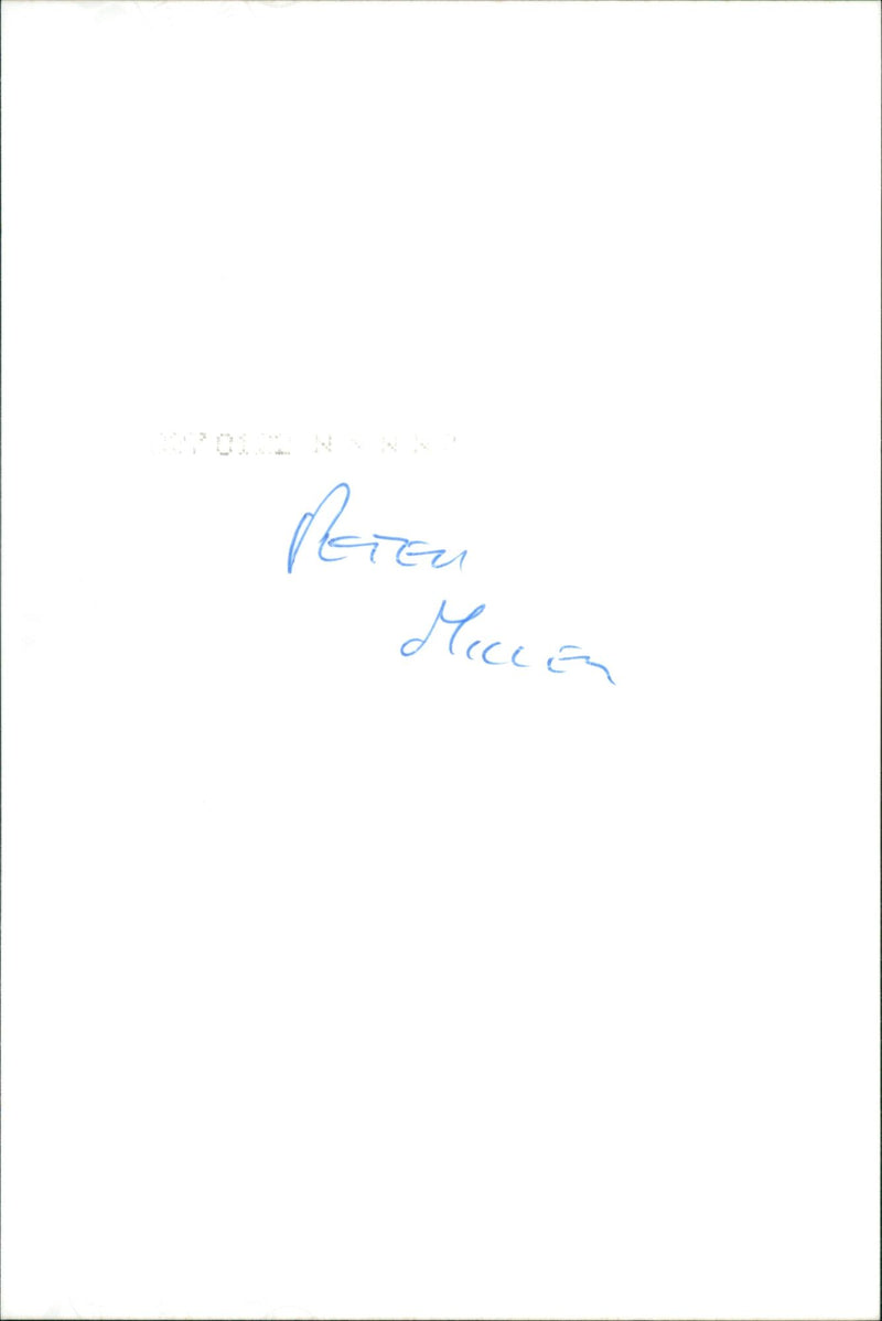 Peter Miller. - Vintage Photograph