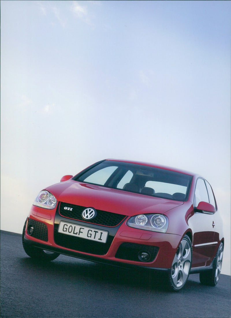 VW Golf GTI - Vintage Photograph