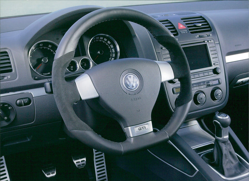 VW Golf GTI - Vintage Photograph