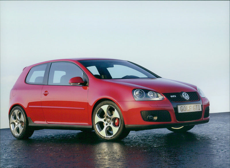 VW Golf GTI - Vintage Photograph