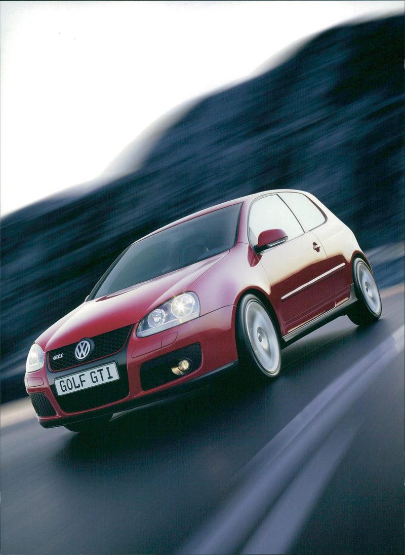 VW Golf GTI - Vintage Photograph