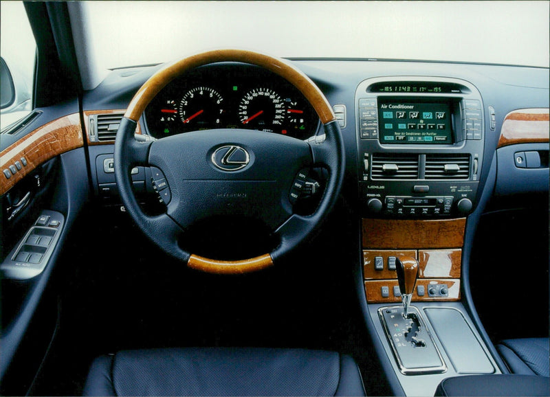 Lexus LS430 Interior 2000 - Vintage Photograph