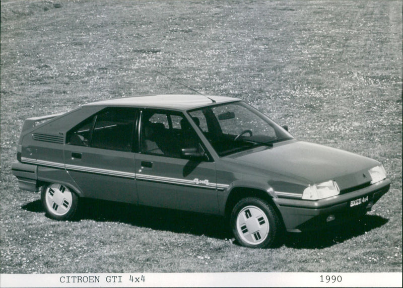 1990 Citroen GTI 4x4 - Vintage Photograph