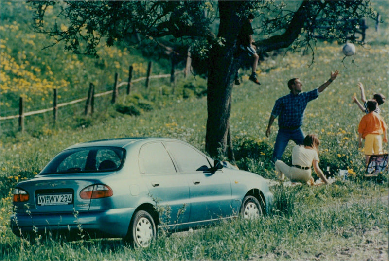 1997 Daewoo Lanos - Vintage Photograph