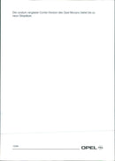 Opel 'Movano' 98 - Vintage Photograph