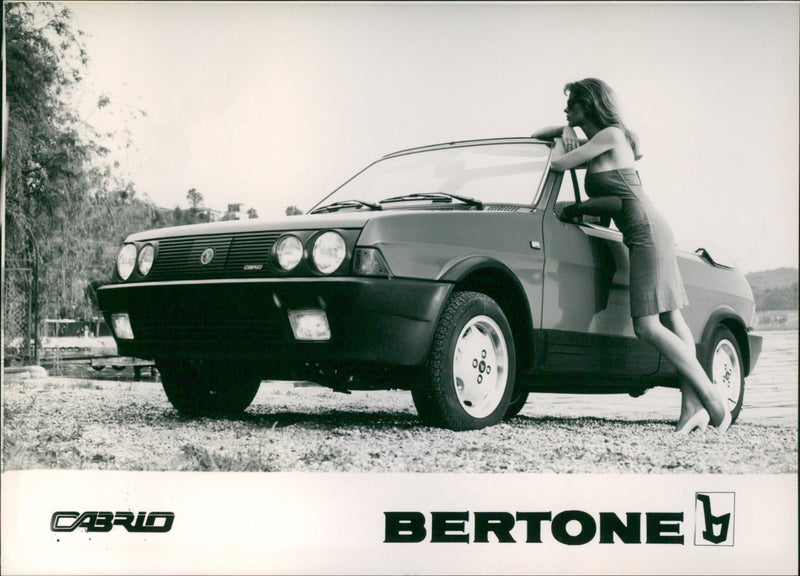 1985 Bertone Cabrio - Vintage Photograph