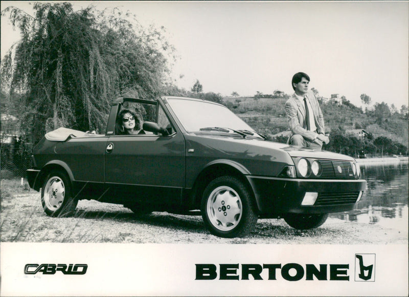 1985 Bertone Cabrio - Vintage Photograph
