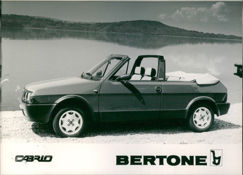 1985 Bertone Cabrio - Vintage Photograph