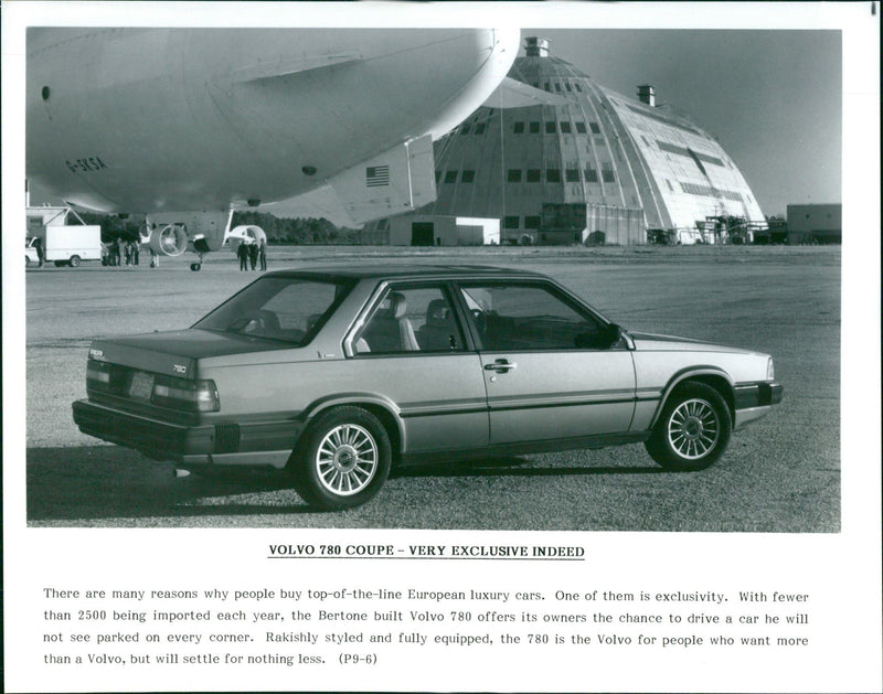 1989 Volvo 780 Coupe - Vintage Photograph