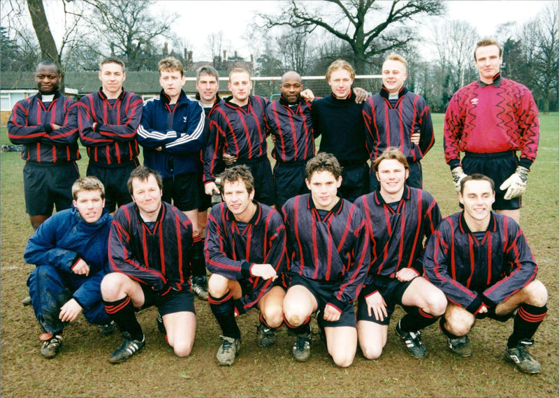 Premier Division TransPack Football Club - Vintage Photograph