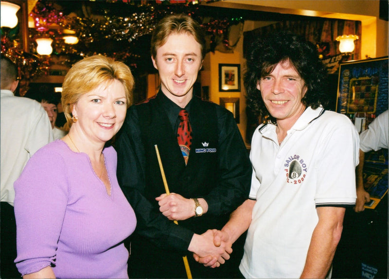 Ann Noonan, Lee Kendall and Dave Parker. - Vintage Photograph