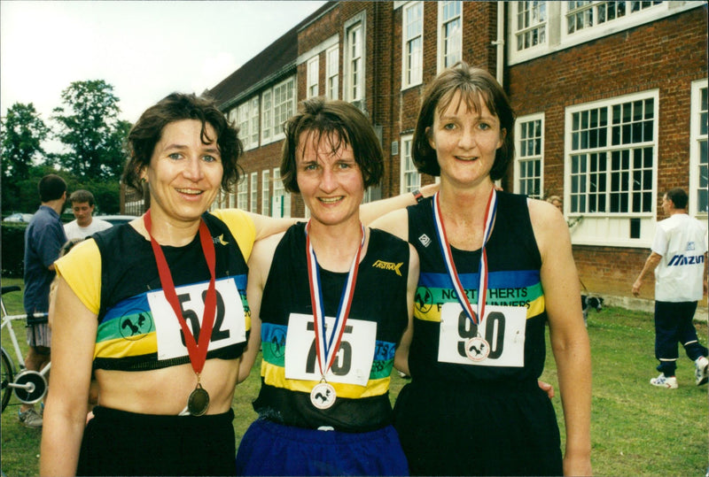 Kay Rippel, Jo Harbon and Julie Vernon-Hamilton - Vintage Photograph