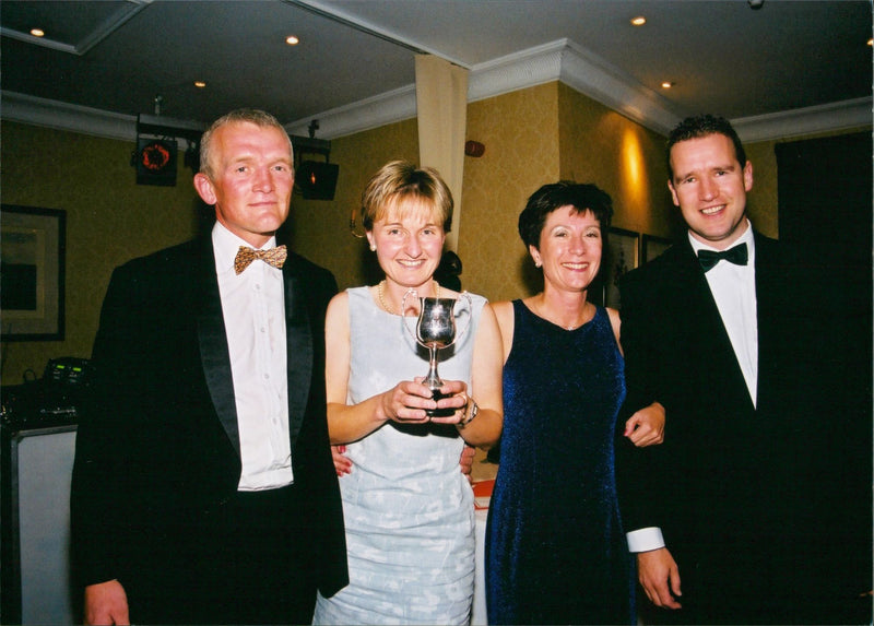 Richard & Jo Harbon, Rachel Lancaster and Jim Hitch - Vintage Photograph