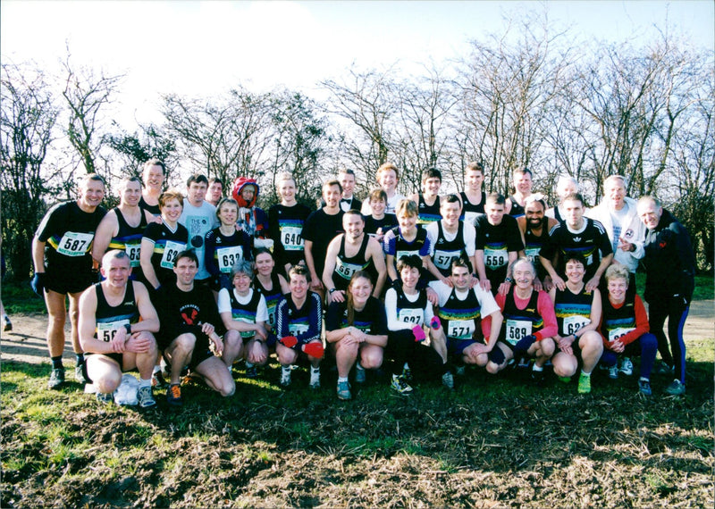 North Herts Road Runners - Vintage Photograph