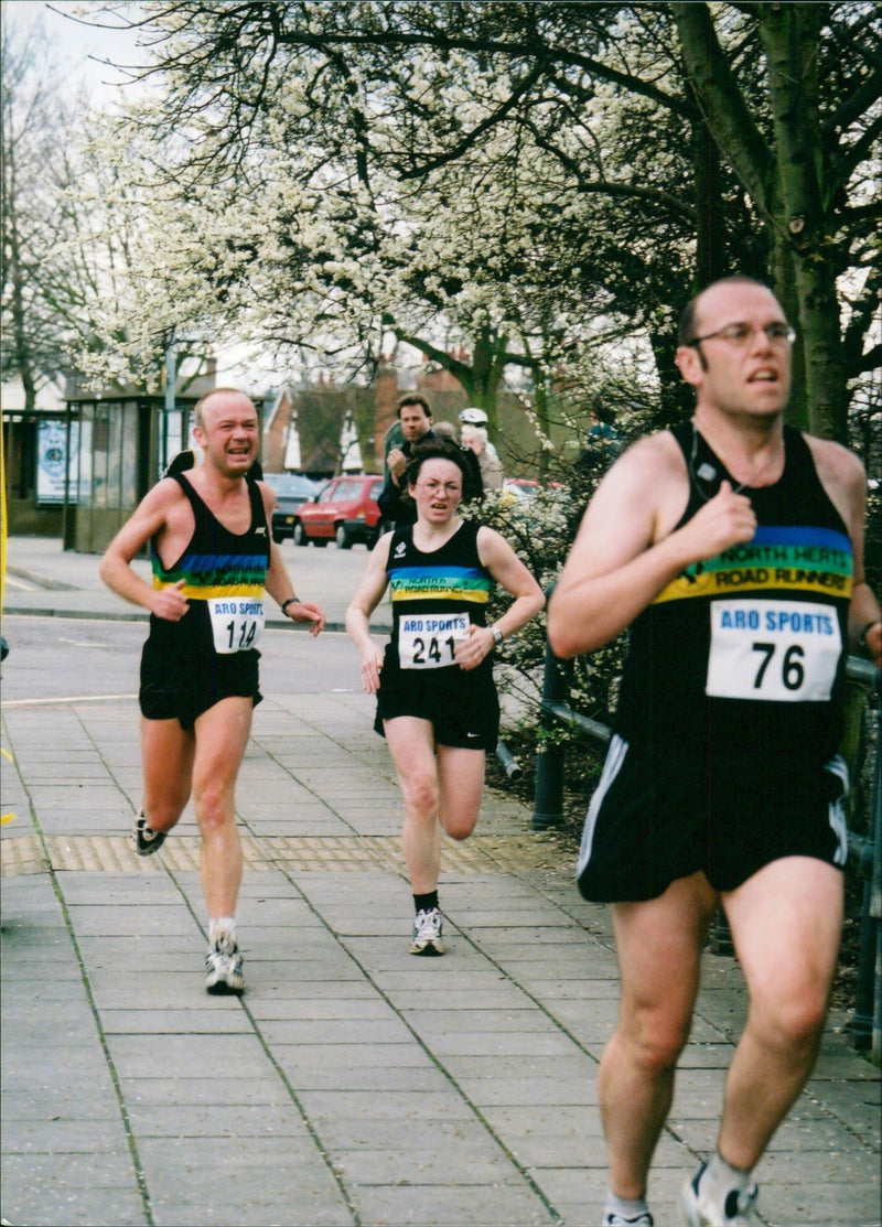 Terry Vine, Amanda Moreton and Brian Taylor - Vintage Photograph