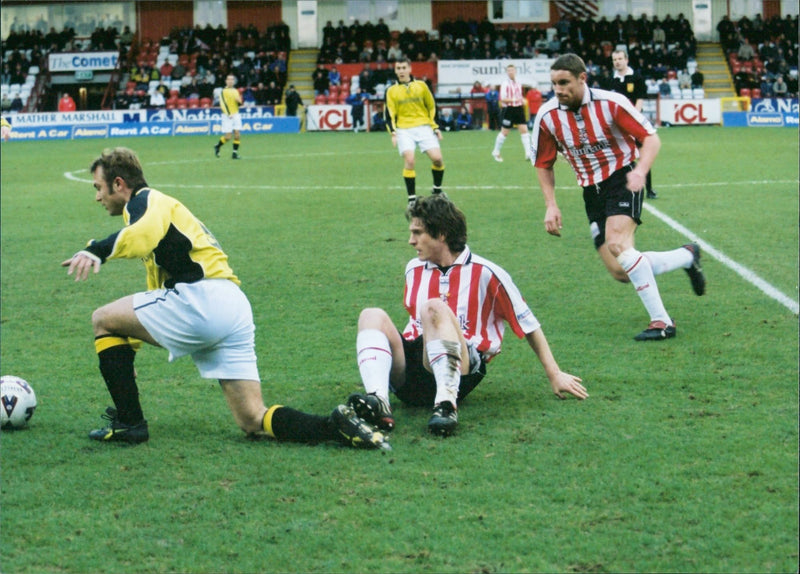 Adrian Clarke and Matt Fisher - Vintage Photograph