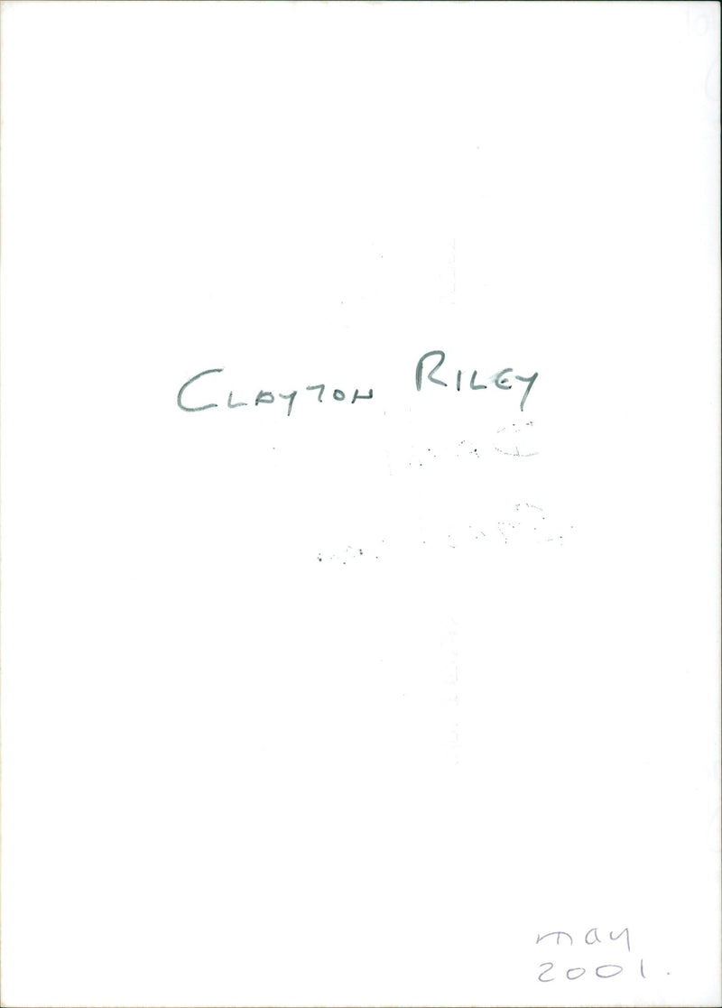 Clayton Riley - Vintage Photograph