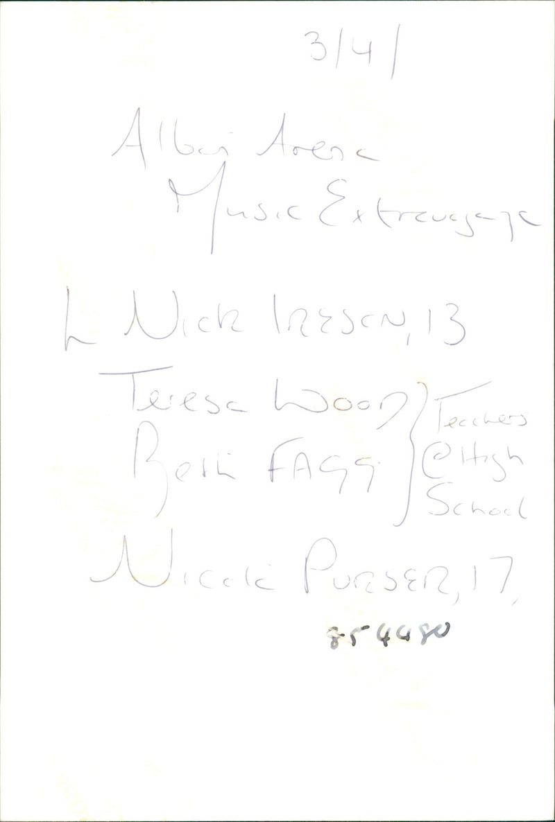 ROGERS MUSIC - Vintage Photograph