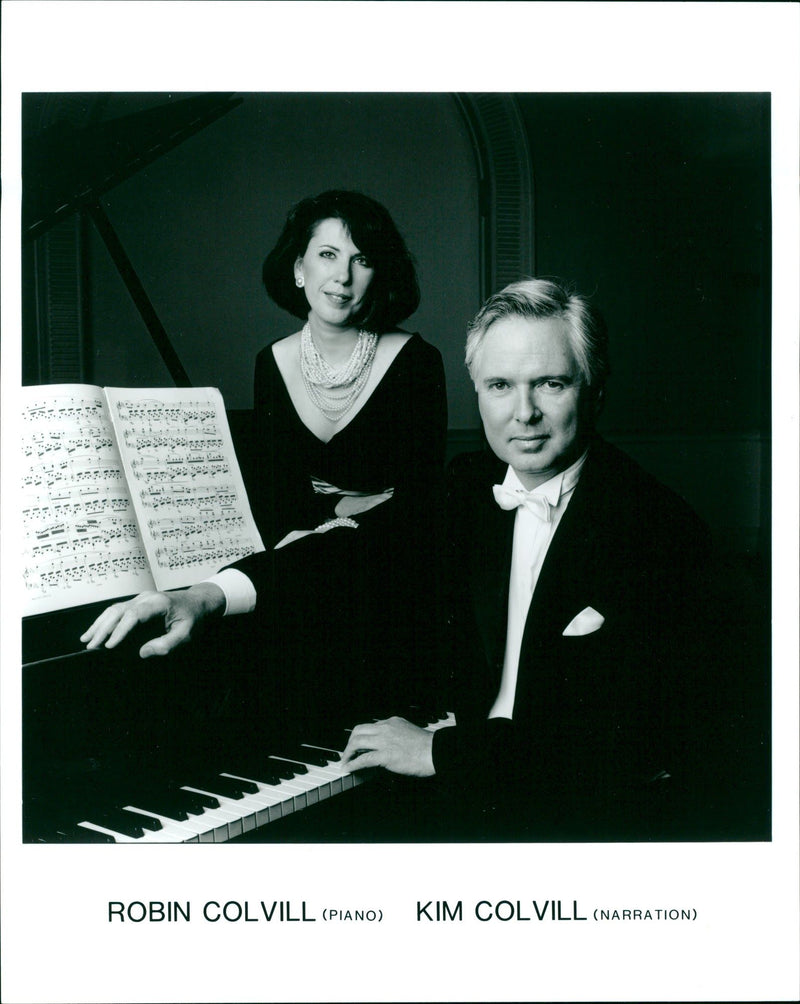 ROBIN COL VILL ( PIANO ) KIM COLVILL ( NARRATION )
Colvill Concerts 151 The Ridg - Vintage Photograph