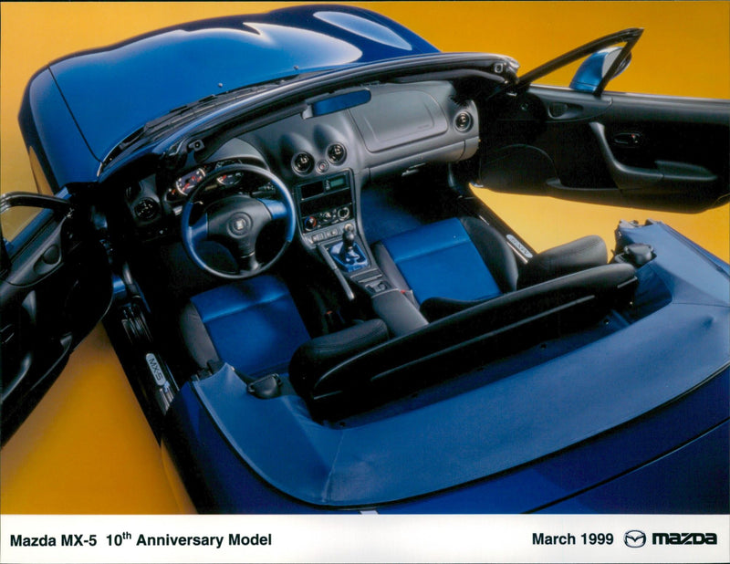 Mazda MX-5 10th Anniversary Model - Vintage Photograph