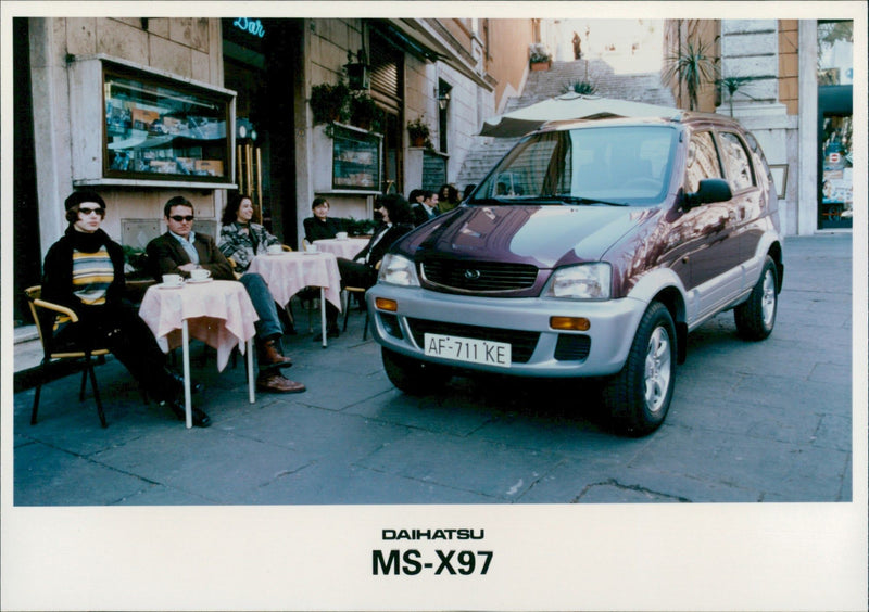 1997 Daihatsu MS-X97 - Vintage Photograph