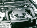 1992 Audi V 4.2-liter eight-cylinder. - Vintage Photograph
