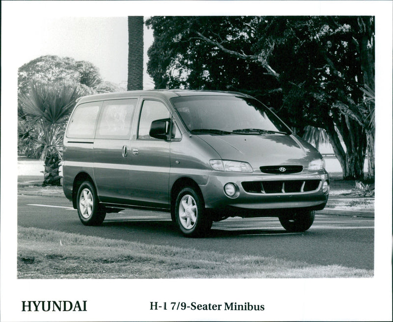 1997 Hyundai H-1 7/9-Seater Minibus - Vintage Photograph