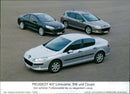 2005 Peugeot 407 Sedan, SW and Coupé - Vintage Photograph