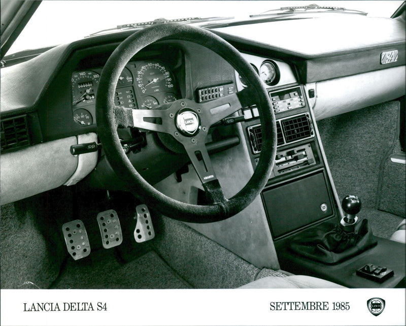 Lancia Delta S4 - Vintage Photograph