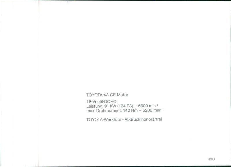 Toyota - Vintage Photograph