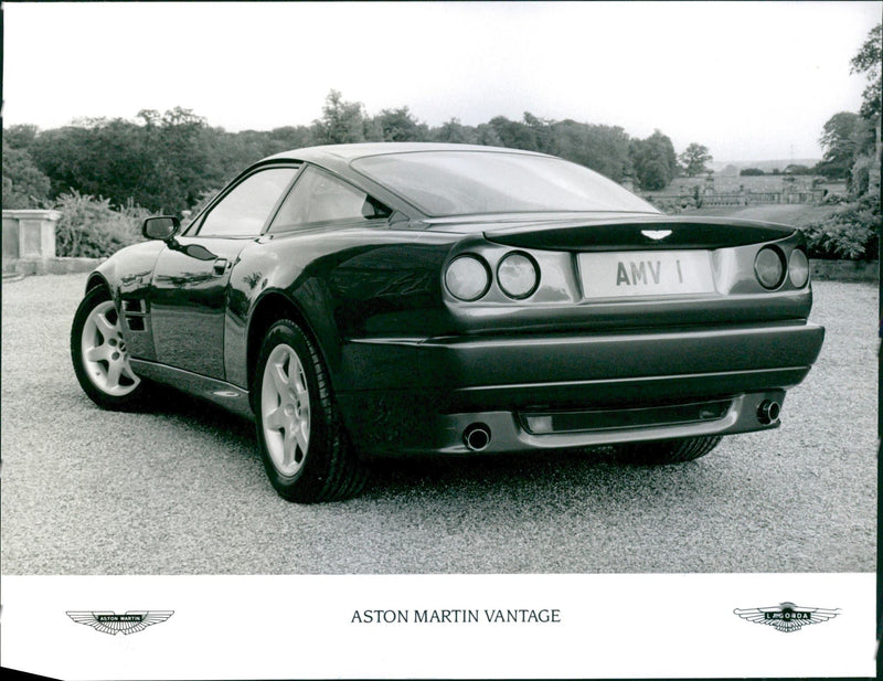 Aston Martin - Vintage Photograph