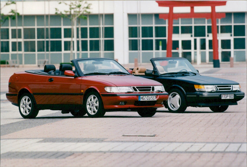 Saab Cabriolet - Vintage Photograph