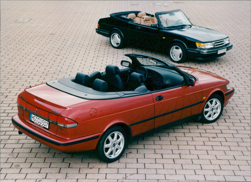 Saab Cabriolet - Vintage Photograph