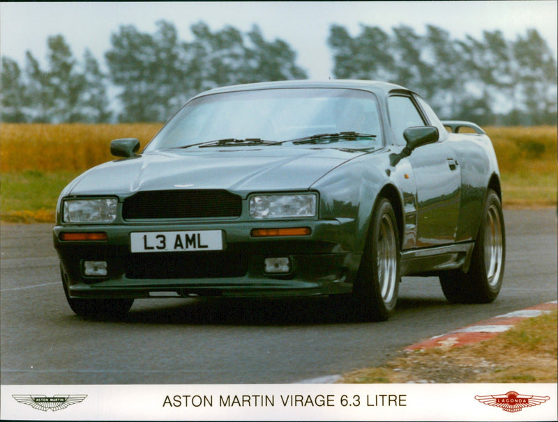 Aston Martin Virage 6.3 Litre - Vintage Photograph