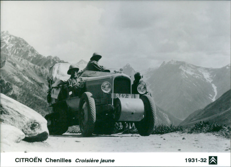 1931-32 Citroen Kegresse - Vintage Photograph