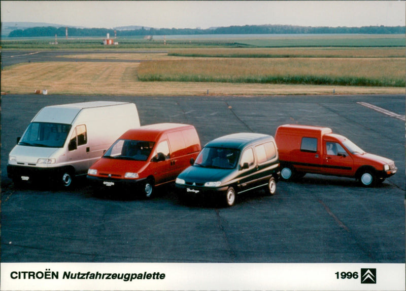 1996 Citroen Commercial Vehicle Range - Vintage Photograph