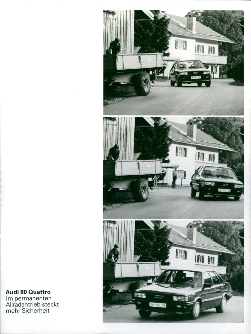1983 Audi 80 Quattro - Vintage Photograph
