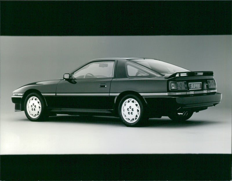Toyota 1986 Toyota Supra 3.0 - Vintage Photograph