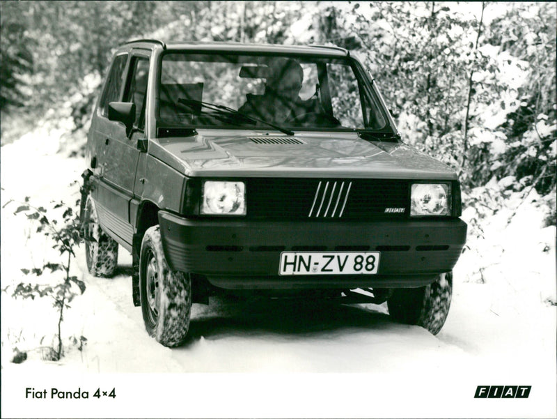 Fiat Panda 4 × 4 - Vintage Photograph