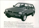 1984 Subaru Justy - Vintage Photograph