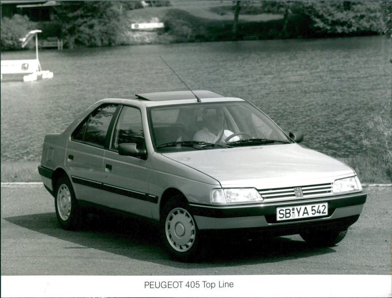 Peugeot  405 Top Line - Vintage Photograph
