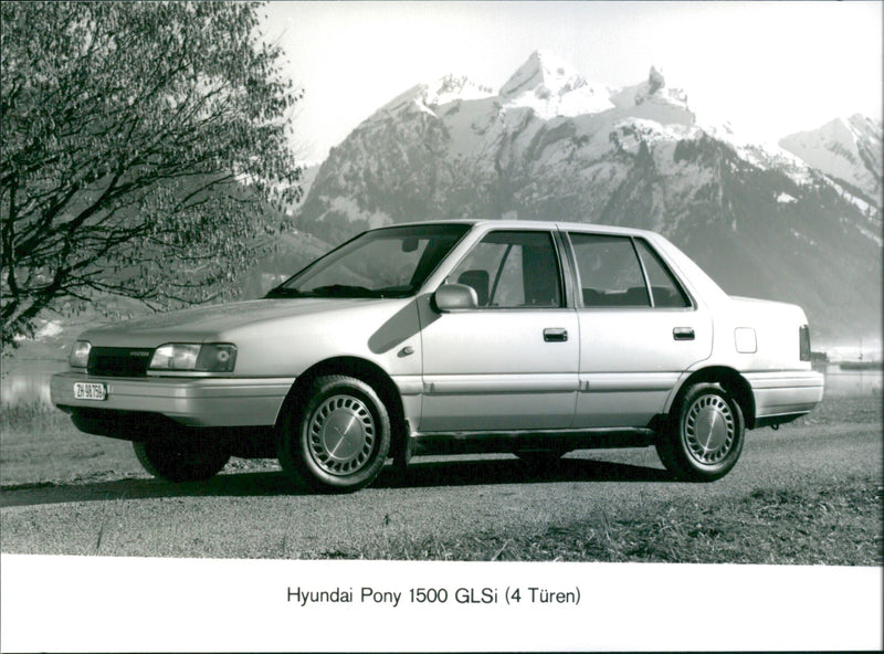 1990 Hyundai - Vintage Photograph