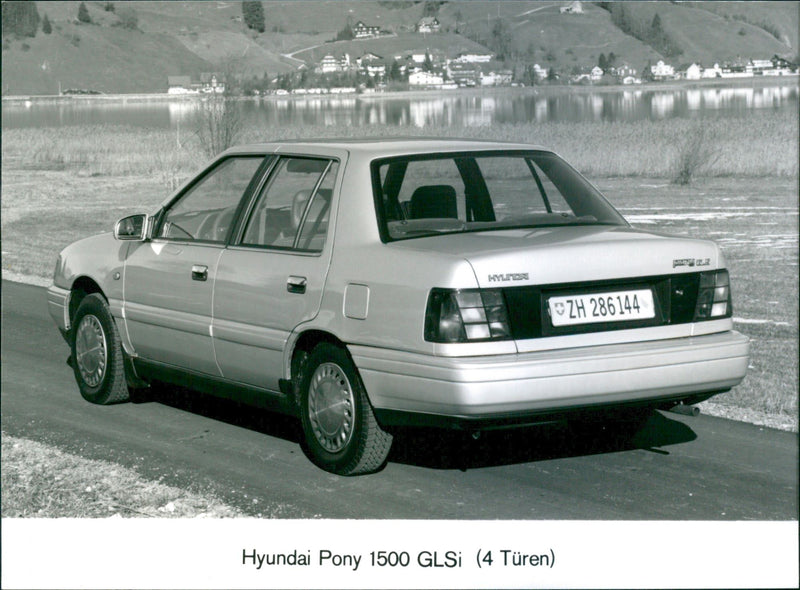 1990 Hyundai - Vintage Photograph