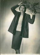 Fashion ensemble modelled - Vintage Photograph