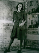 Henrik-Wien modelling Fashion dress - Vintage Photograph