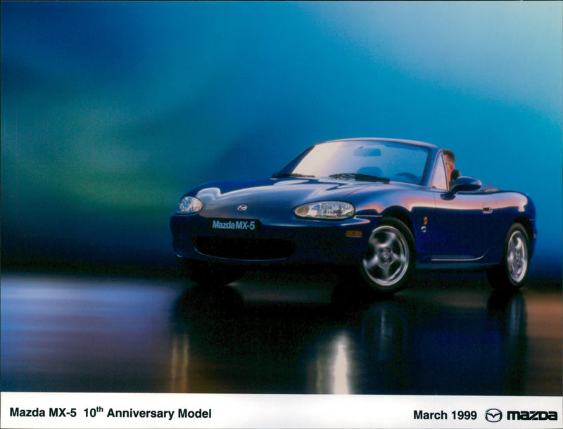 Mazda MX-5 10th Anniversary Model - Vintage Photograph