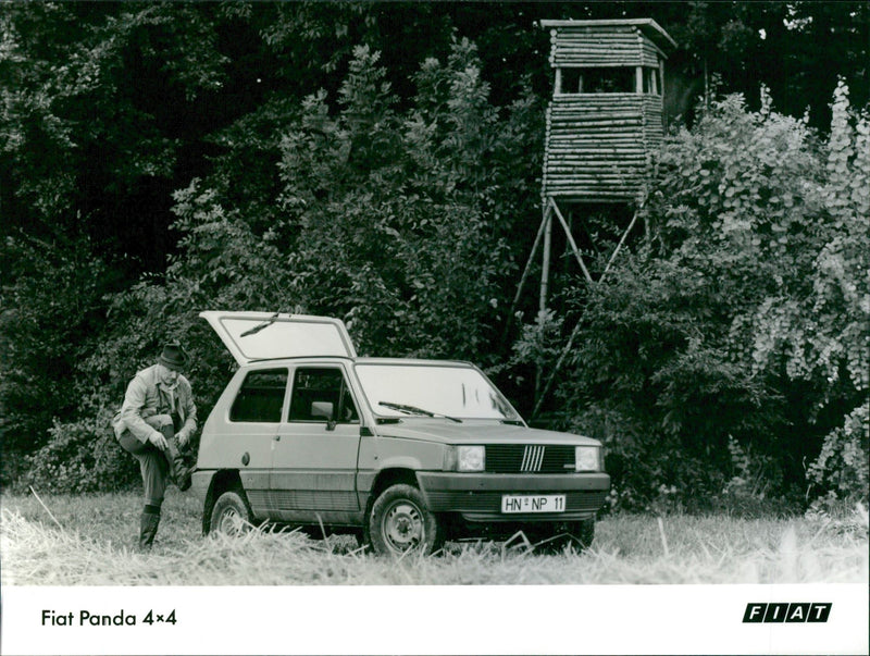 Fiat Panda 4 × 4 - Vintage Photograph