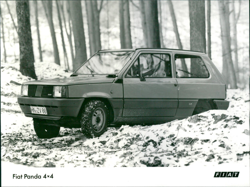 Fiat Panda 4 × 4 - Vintage Photograph