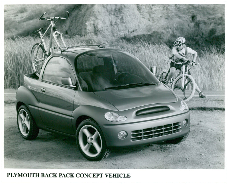 1995 Chrysler Plymouth Back Pack - Vintage Photograph