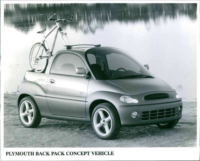 1995 Chrysler Plymouth Back Pack - Vintage Photograph